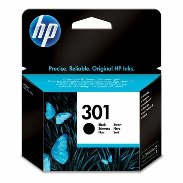 Original blækpatron HP 301 Sort