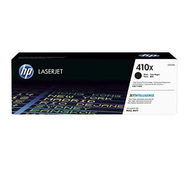HP Original 410X LaserJet-tonerpatron med høj kapacitet, sort
