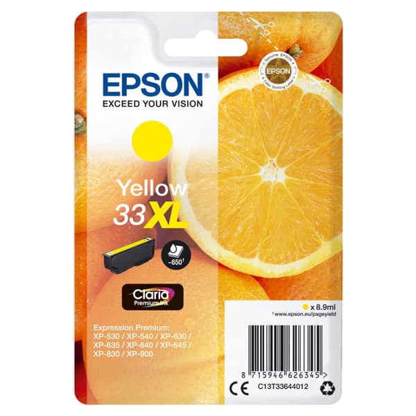 Original blækpatron Epson 235M248 Gul