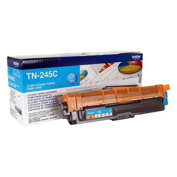 Original toner Brother TN-245C Sort Cyan