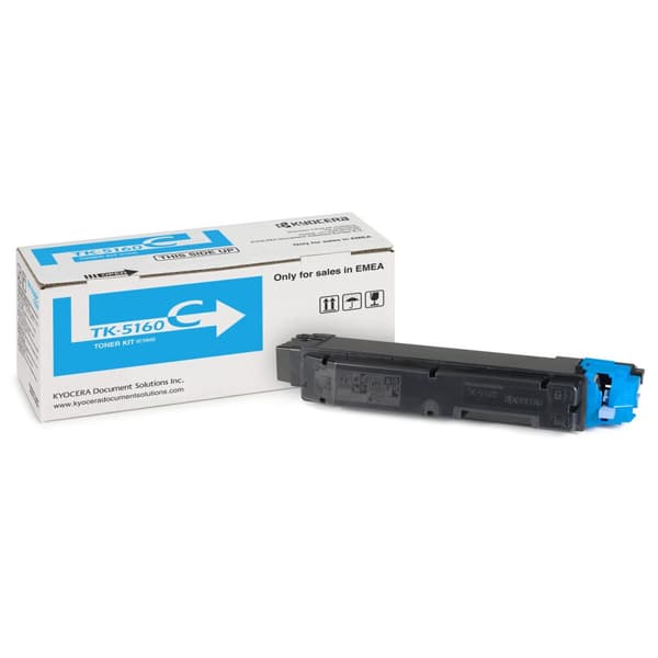 Original toner Kyocera TK-5160C Sort Cyan