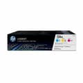 Miniatyrbillede 2 af 2: HP Originale 126A-blækpatroner, cyan/magenta/gul, 3-pak