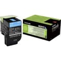 Miniatyrbillede 2 af 2: Toner Lexmark 80C2HCE Cyan
