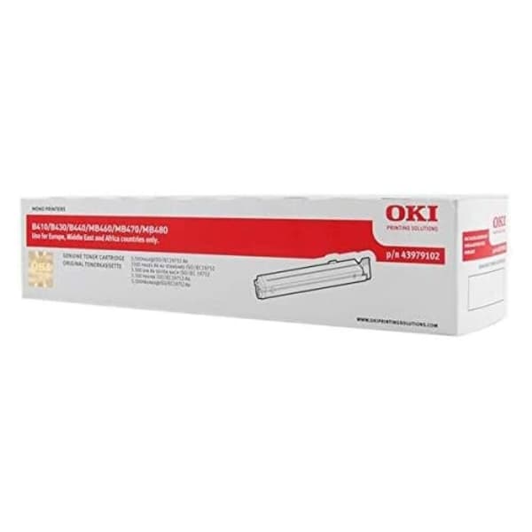 Original toner OKI 43979102 Sort