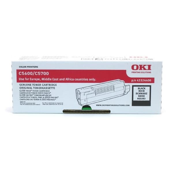 Toner OKI 43324408 Sort