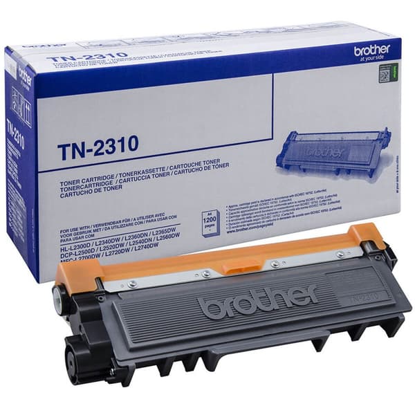 Brother TN-2310 tonerpatron 1 stykker Original Sort