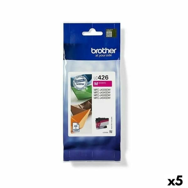 Originale Blekkpatroner Brother LC426 Magenta (5 enheter)