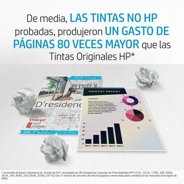 Originale Blekkpatroner HP CB319EE#ABE Magenta