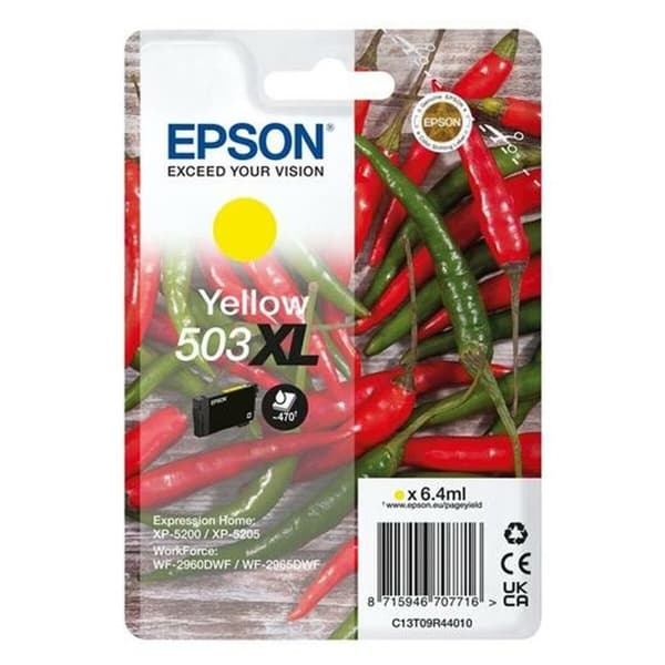 Originale Blekkpatroner Epson 503XL Gul Svart