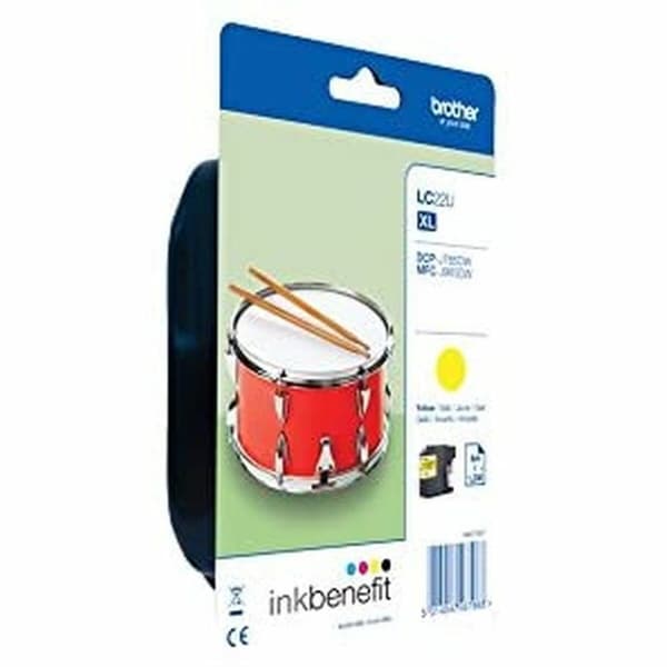 Originale Blekkpatroner Brother LC-22UYBP Gul