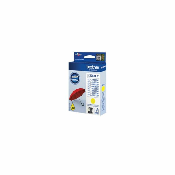 Originale Blekkpatroner Brother LC-225XLYBP Gul