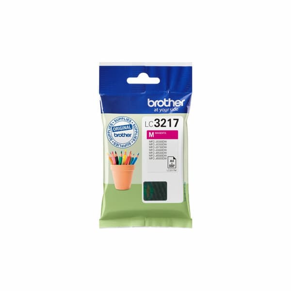 Originale Blekkpatroner Brother LC-3217M Magenta