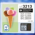 Miniatyrbilde 3 av 3: Originale Blekkpatroner Brother LC-3213BK Svart