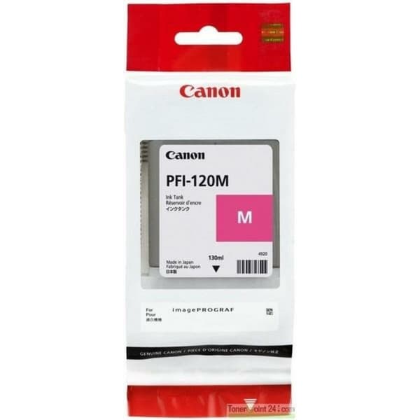Originale Blekkpatroner Canon PFI-120M Magenta