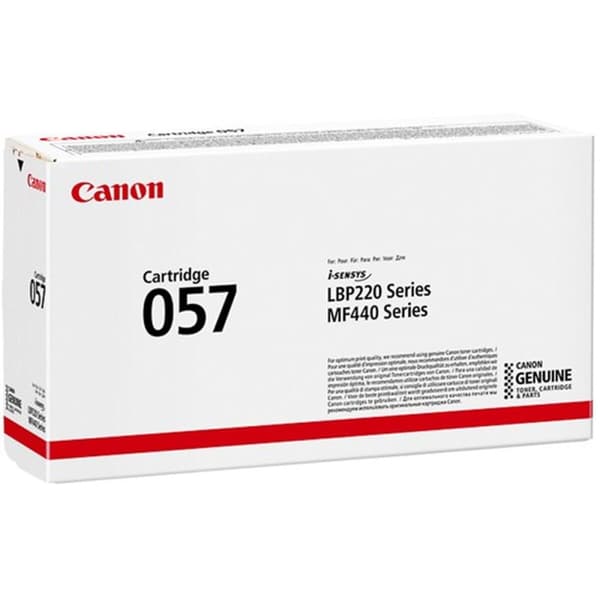 Canon 057 tonerpatron 1 stykker Original Sort