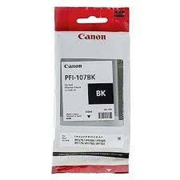 Originale Blekkpatroner Canon PFI-107BK Svart