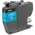 Miniatyrbilde 4 av 4: Originale Blekkpatroner Brother LC-422C Cyan