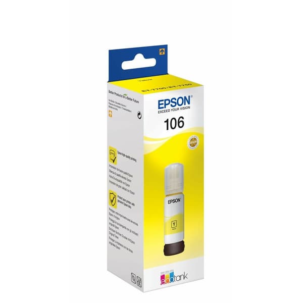 Blekk til påfyllingspatroner Epson 235M914 70 ml Gul