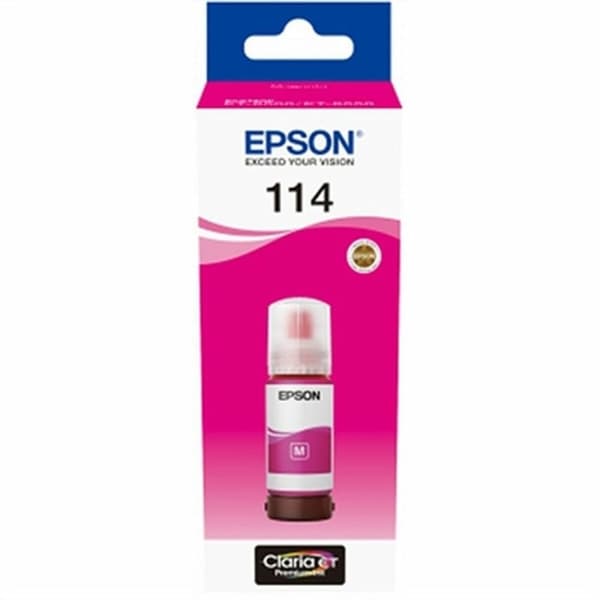 Muste täyttöpatruunoihin Epson Ecotank 114 70 ml - Magentan punainen