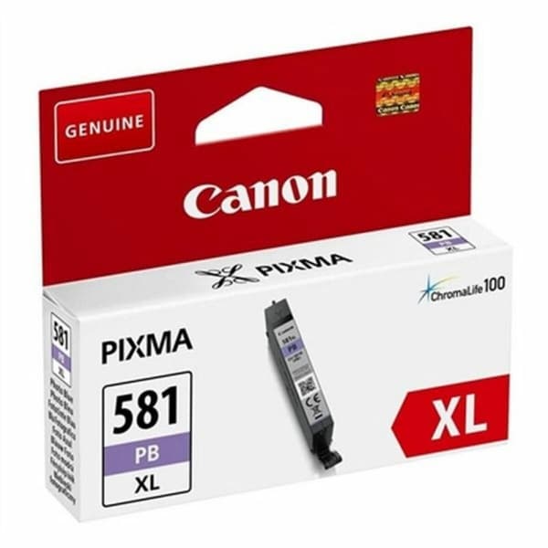 Alkunperäinen mustepatruuna Canon 581XL - Magentan punainen