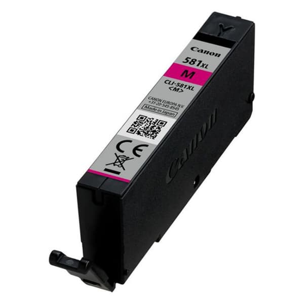 Alkunperäinen mustepatruuna Canon 581XL - Magentan punainen
