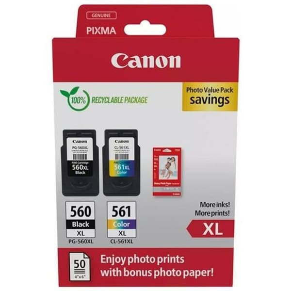Originale Blekkpatroner Canon 3712C008 Flerfarget