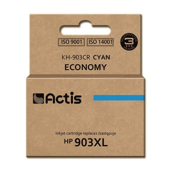Alkunperäinen mustepatruuna Actis KH-903CR Syaani