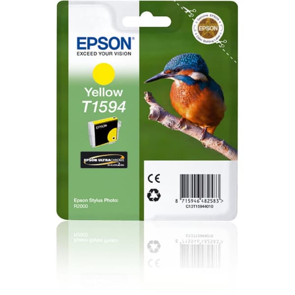Alkunperäinen mustepatruuna Epson C13T15944010 Keltainen