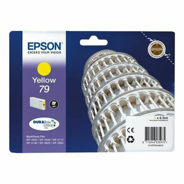 Alkunperäinen mustepatruuna Epson C13T79144010 Keltainen (1 osaa)