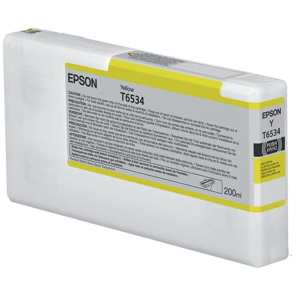 Alkunperäinen mustepatruuna Epson C13T653400 Keltainen