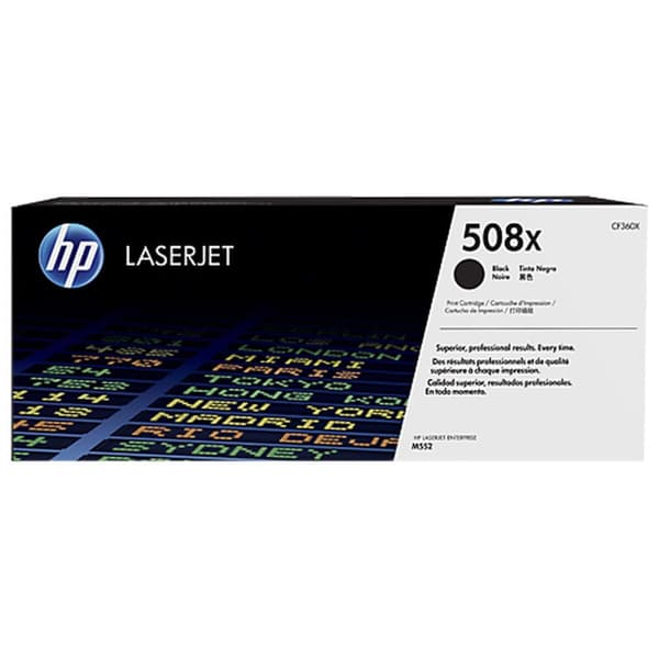 Alkuperäinen mustepatruuna HP 508X Musta