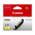 Miniatyrbilde 3 av 3: Originale Blekkpatroner Canon CLI-571Y Gul