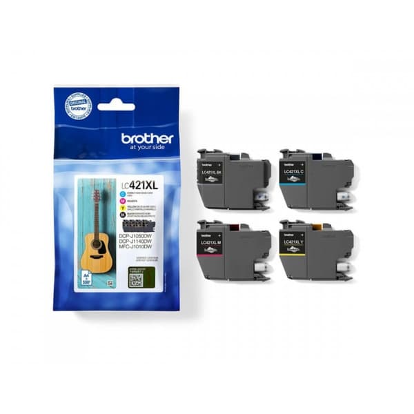Brother Blekk LC421XLVAL LC-421XL Multipack