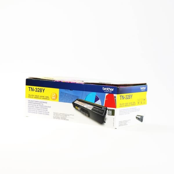 Brother Toner TN328Y TN-328 Gul
