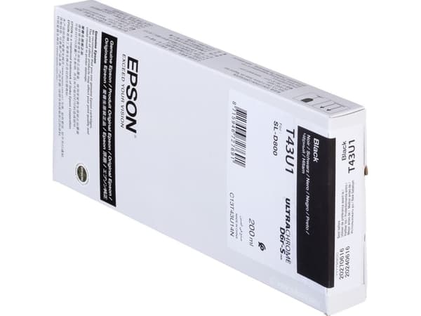 Epson T43U1 - 200 ml - svart - original - blekkpatron