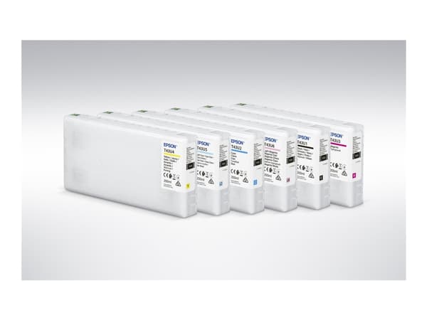 Epson T43U1 - 200 ml - svart - original - blekkpatron