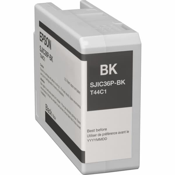Original Bläckpatron Epson SJIC36P-K Svart