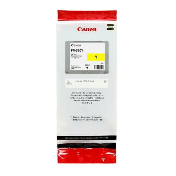 Originale Blekkpatroner Canon PFI-320Y Gul