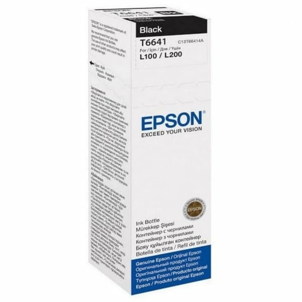 Genopfyld blæk Epson S0220081 Sort Grå