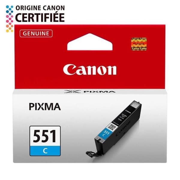 CANON CLI-551C Cyan bläckpatron