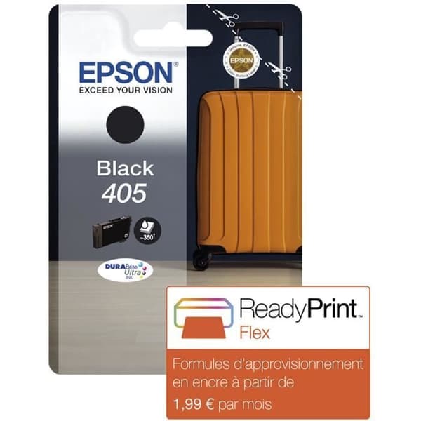 EPSON bläckpatron 405 XL svart - resväska (C13T05H14010)