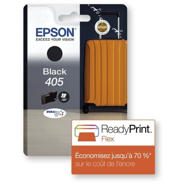 EPSON bläckpatron 405 XL svart - resväska (C13T05H14010)