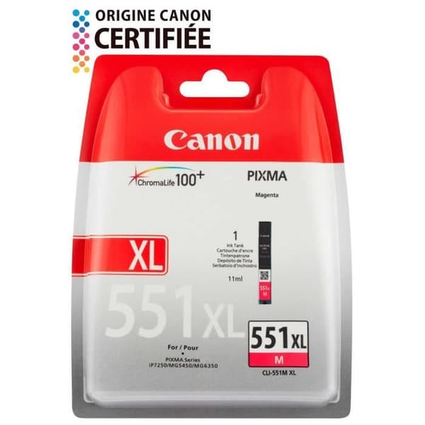 CANON CLI-551XL M Bläckpatron med hög kapacitet - Magenta