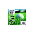 Miniatyrbild 1 av 2: Epson DURABrite Ultra 34XL bläckpatron - Svart, Cyan, Magenta, Gul - Paket med 4