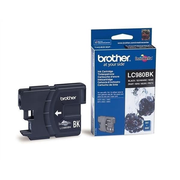 Brother LC980BK svart bläckpatron