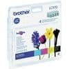 Paket med 4 Brother LC-970-Toner bläckpatroner