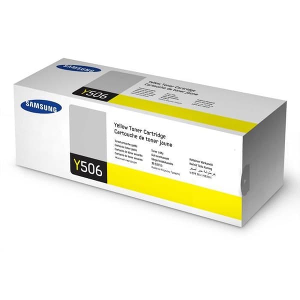 SAMSUNG CLT-Y506L TONER OCH LASERKASSETT