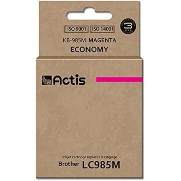 Bläckpatron - ACTIS - KB-985 LC985M - Magenta - Kompatibel