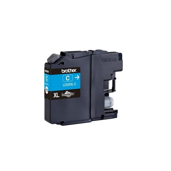 Alkunperäinen mustepatruuna Brother LC-525XLC Syaani