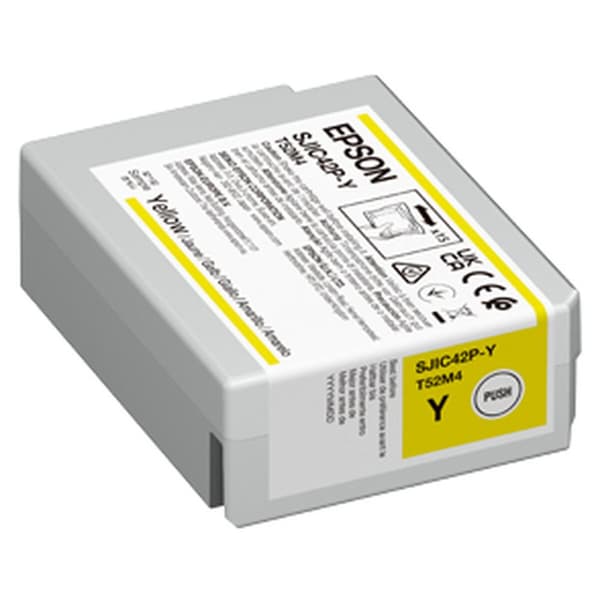 Alkunperäinen mustepatruuna Epson SJIC42P-Y Keltainen